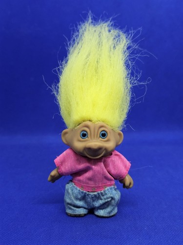 Poupée troll vintage - poupée,