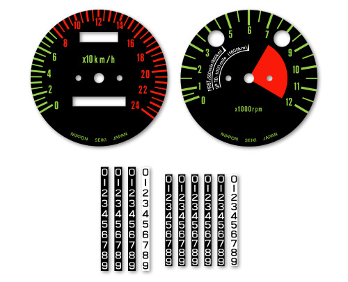 Kawasaki 750 stickers - -,