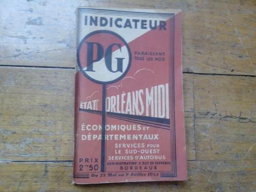 Livre ancien rare indicateur - livre,