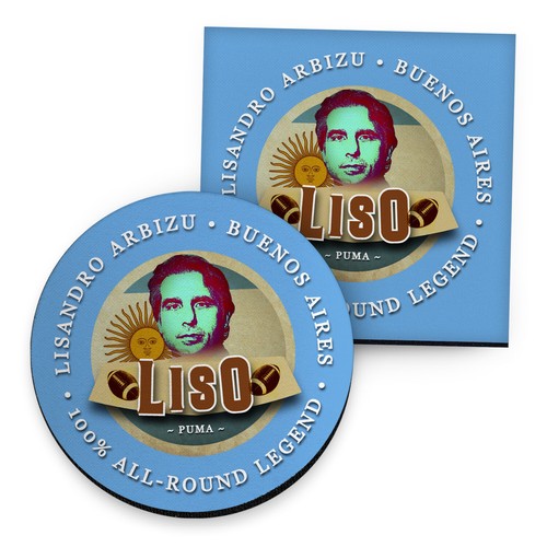 Sous verre liso union - sous-verre, de