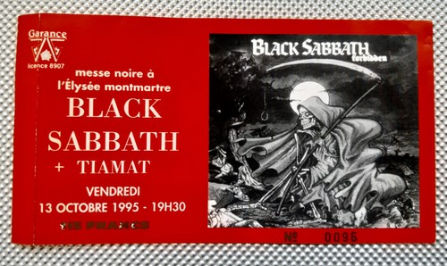 Ticket billet used - ticket,