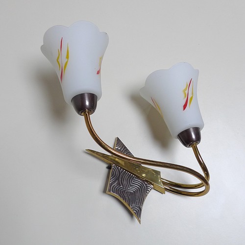 Lampe applique bronze - lampe, en