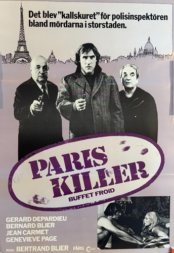 Affiche originale suédoise - , du