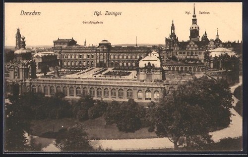 Carte postale dresde kgl - carte,