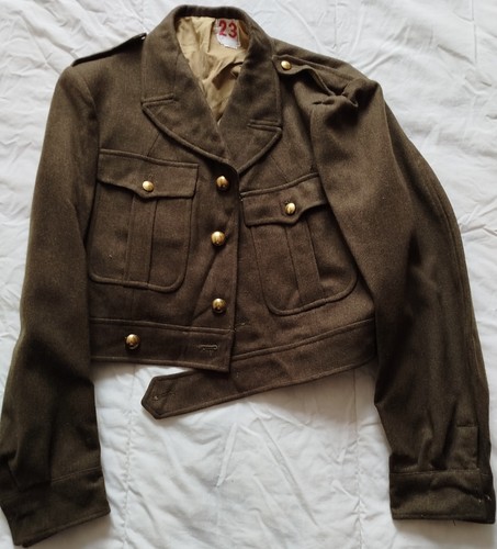 Blouson ike battle dress laine - dress,