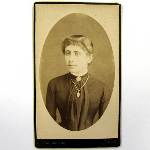 Cdv femme corset - cdv, pendentif