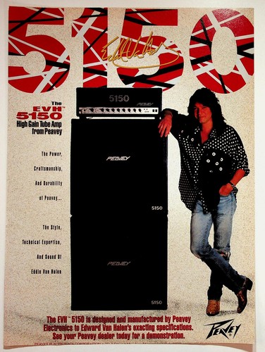 Peavey evh 5150 high gain - peavey,