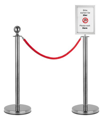 Poteaux guidage vip - guidage,
