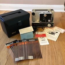 Eumig Mark 610D Dual 8mm Film Movie Motion Picture Projector Vintage - Working