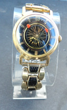 VINTAGE ERNEST BOREL  KALEIDOSCOPE MENS WATCH 33 MM,  SHOCK RESISTANT, 17 JEWEL