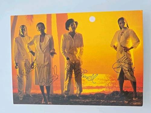 Boney carte autographe - boney,