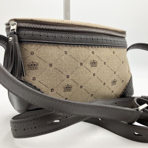 Sac bandoulière delvaux logo - sac,