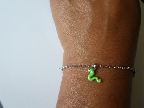 Bracelet argent massif - en,