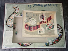 Ancien jeu de l'oie le jeu du