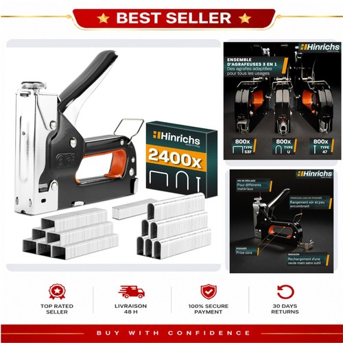 Agrafeuse manuelle 1 - agrafeuse,