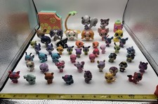 Littlest Pet Shop LPS Animal Figures Accessories Lot Dogs Cats Skunk Turtles Toy