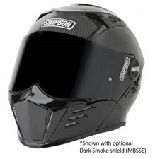 Simpson Motorcycle M59LC Mod Bandit Helmet Adult Large Carbon Fiber