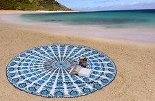 Indien paon mandala Rond