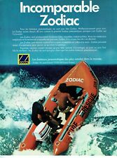  Advertising 0222 1978 Zodiac Inbearable Inflatable Boat Advertising