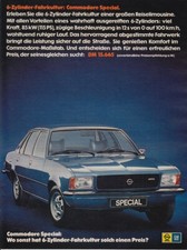 Vauxhall Commodore B 2.5 Special - Advertising Advertisement Original Advertising 1977 (3)