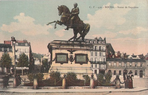 Rouen statue napoleon - napoleon,