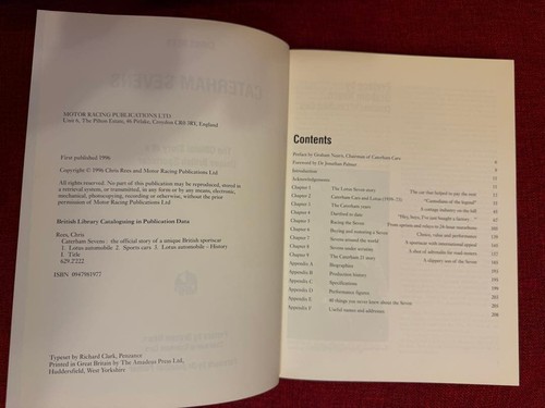 Caterham super7 the - the, book
