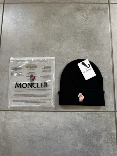 Moncler bonnet homme noir avec - moncler,