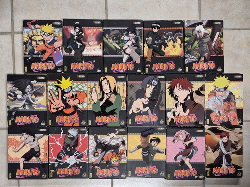 Lot coffrets dvd naruto du - coffrets,