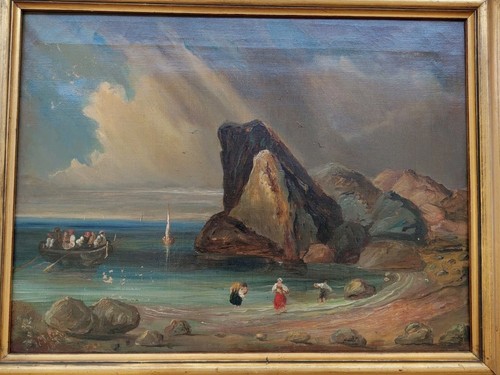 Ancienne peinture huile - ancienne,