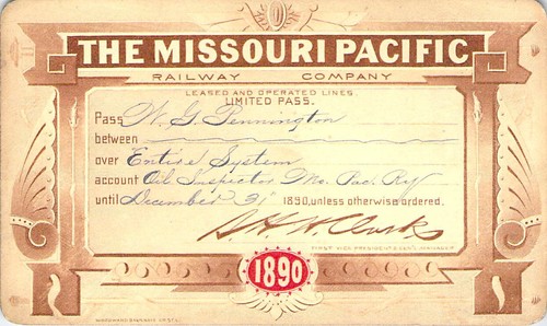 1890 missouri pacific limited - 1890,