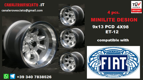 Jantes alliage minilite - alliage,