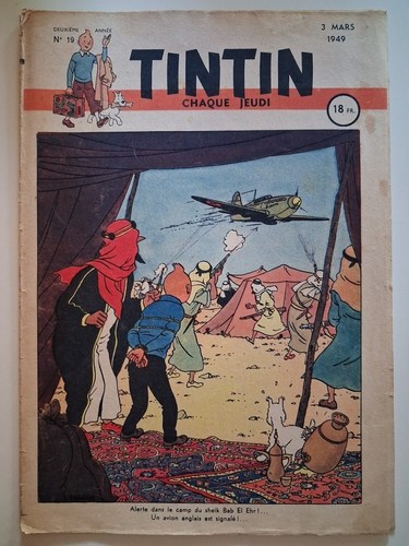 Journal tintin hergé 03 - du,