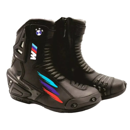 Motogp bottes cuir - motogp, course