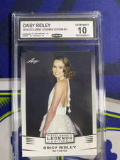 Daisy Ridley 2016 Leaf Exclusive Legends Edition 13 CCG 10 RC
