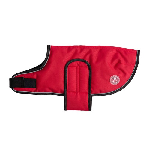 Veste couverture rouge pour