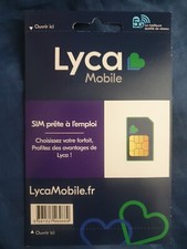 Carte Sim Lyca Mobile