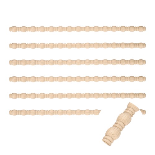 6pcs bordure bois - bois, non
