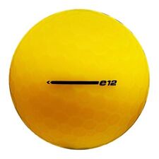 Bridgestone e12 Matte Yellow Used Golf Balls in Mint Condition, AAAAA Quality