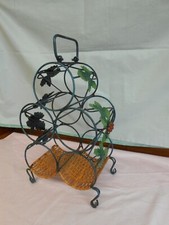 PORTE BOUTEILLES EN FER - VIN