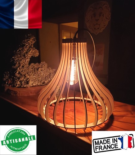 Lampe lustre galbe shape - lampe,