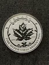 2 DOLLARS ARGENT 2015 1/10 OZ