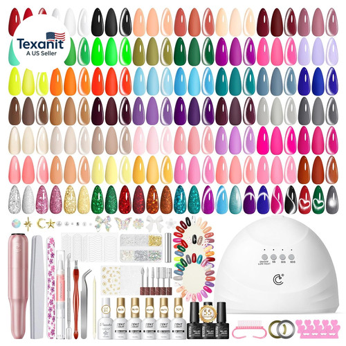 Gel nail kit - kit, v
