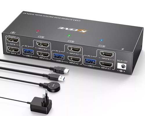 Commutateur kvm usb - commutateur,