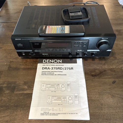 Denon dra 375rd receiver - dra-375rd, home