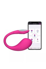 Oeuf Vibrant Connecté Lush 4 Lovense Sans Fil Stimulation Vaginale Rechargeable