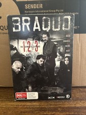 Braquo Complete Seasons 1 - 3 DVD Box Set (6 Disc) VGC Region 4