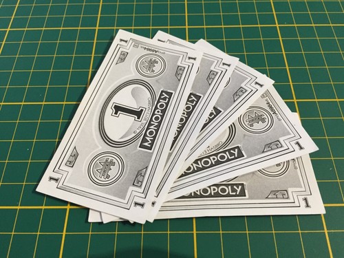 Lot billets 1 pièce - x5,