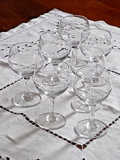 1 lot de 7 verres à vin ou