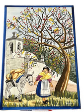 ANCIENNE PEINTURE SUR