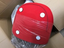 Coussin rouge pour fauteuil